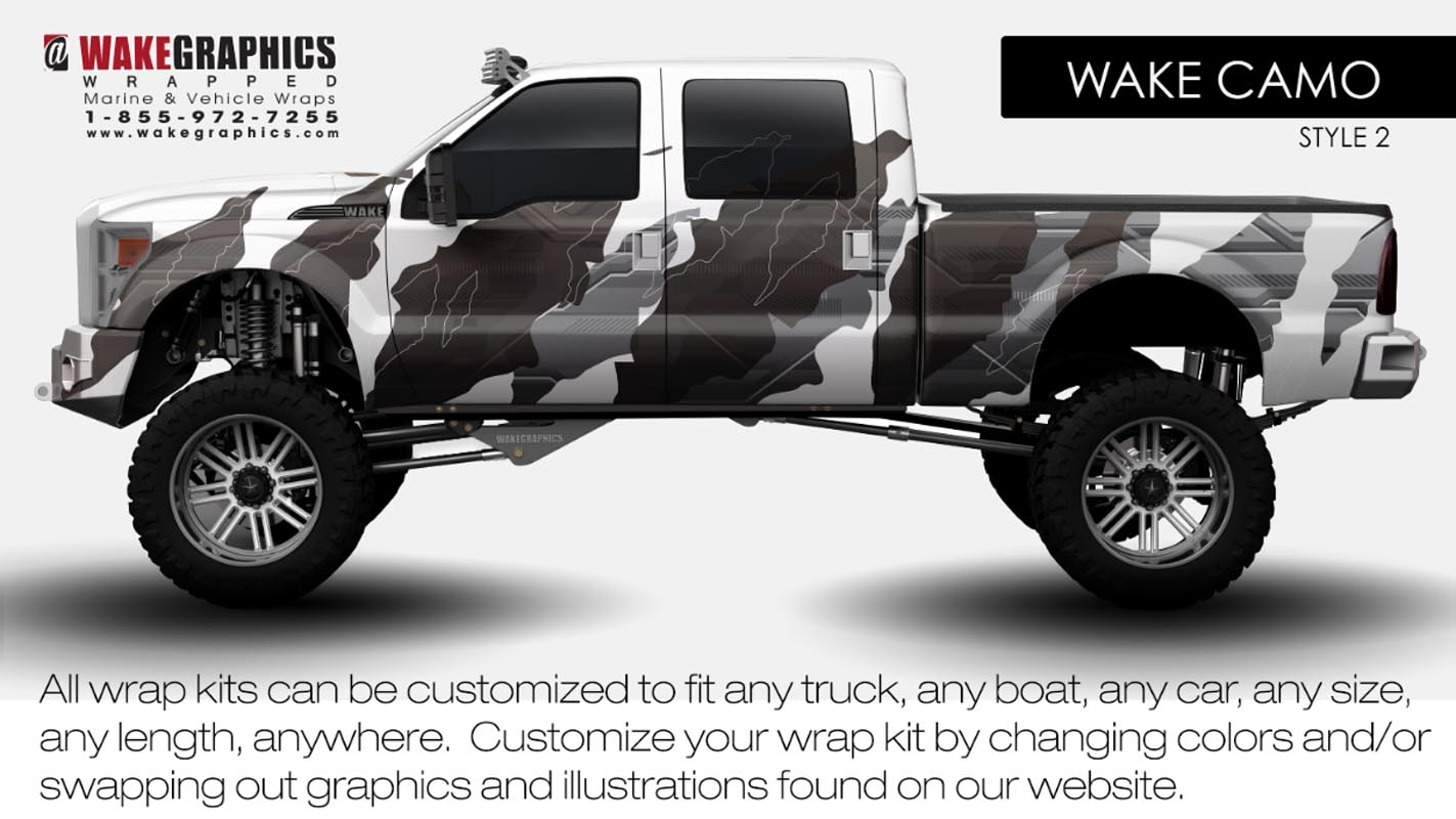 Truck Wraps Kits | Vehicle Wraps | Wake Graphics